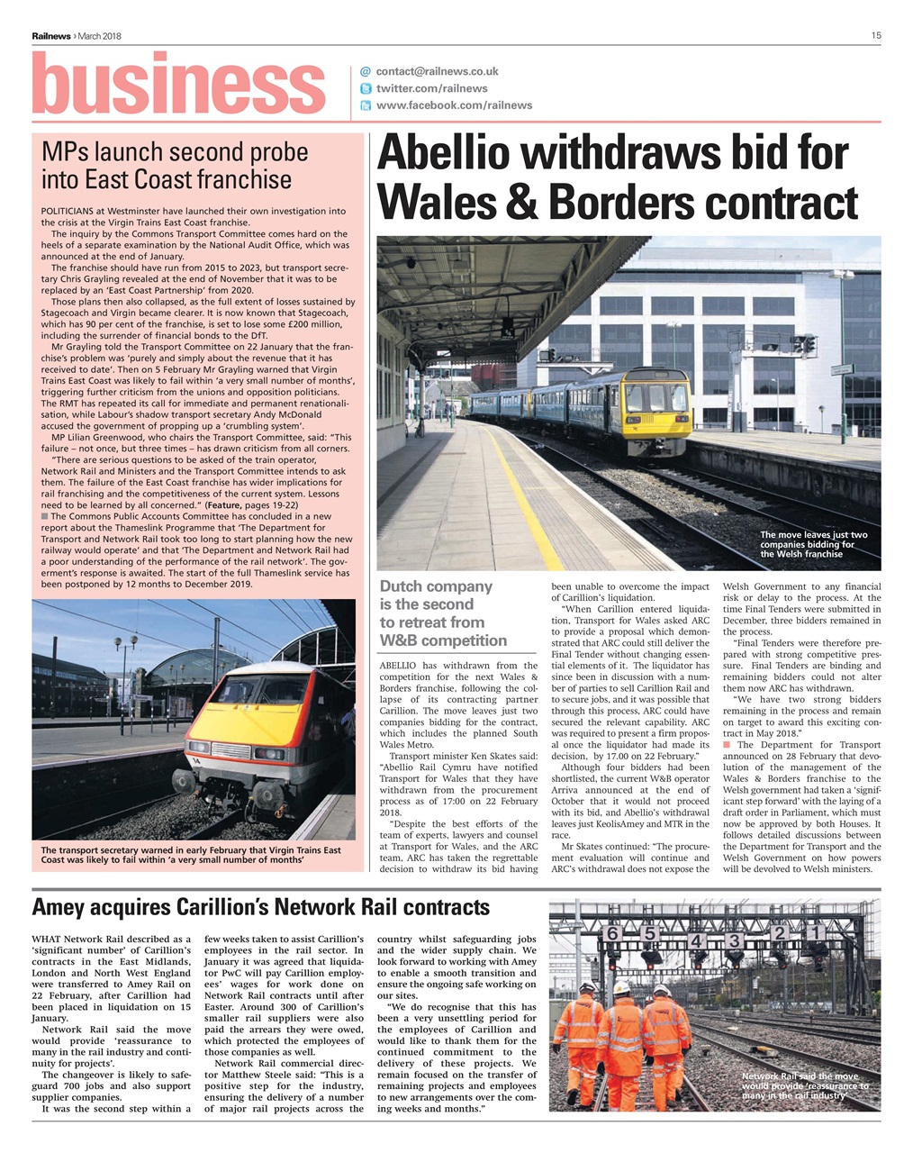 Railnews Preview Pages