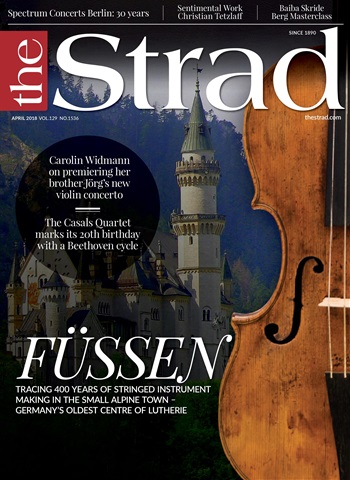 The Strad issue April 2018 and Cremona 2018 supplement