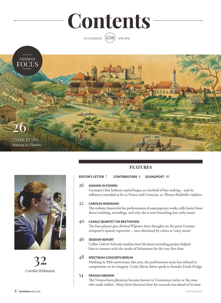 The Strad Preview Pages