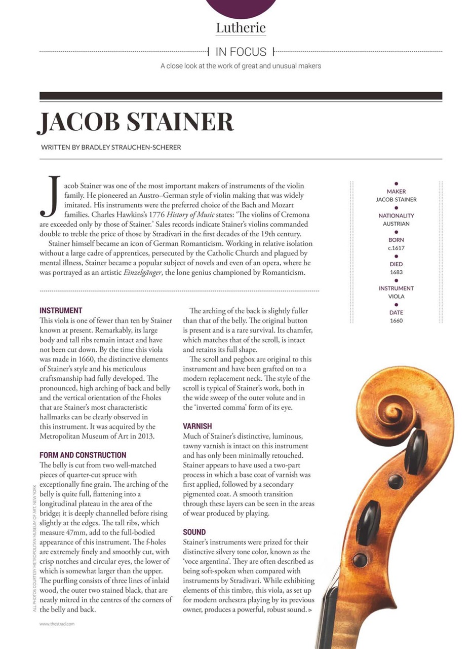 The Strad Preview Pages