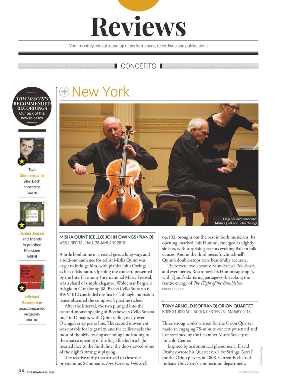 The Strad Preview Pages