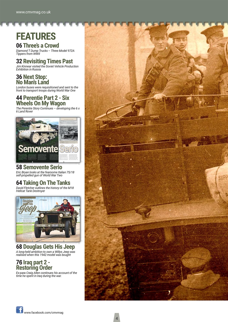 Classic Military Vehicle Preview Pages