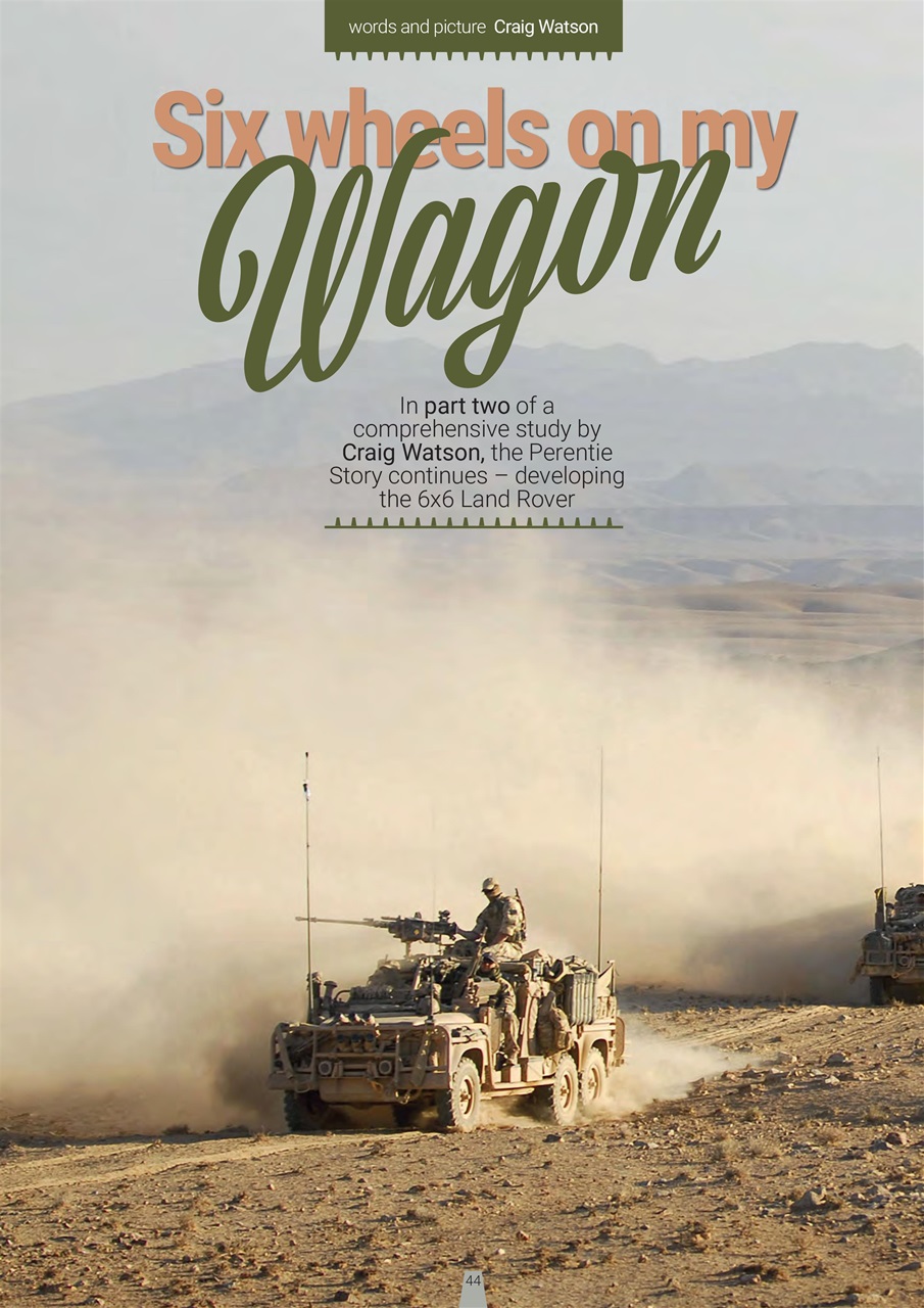 Classic Military Vehicle Preview Pages