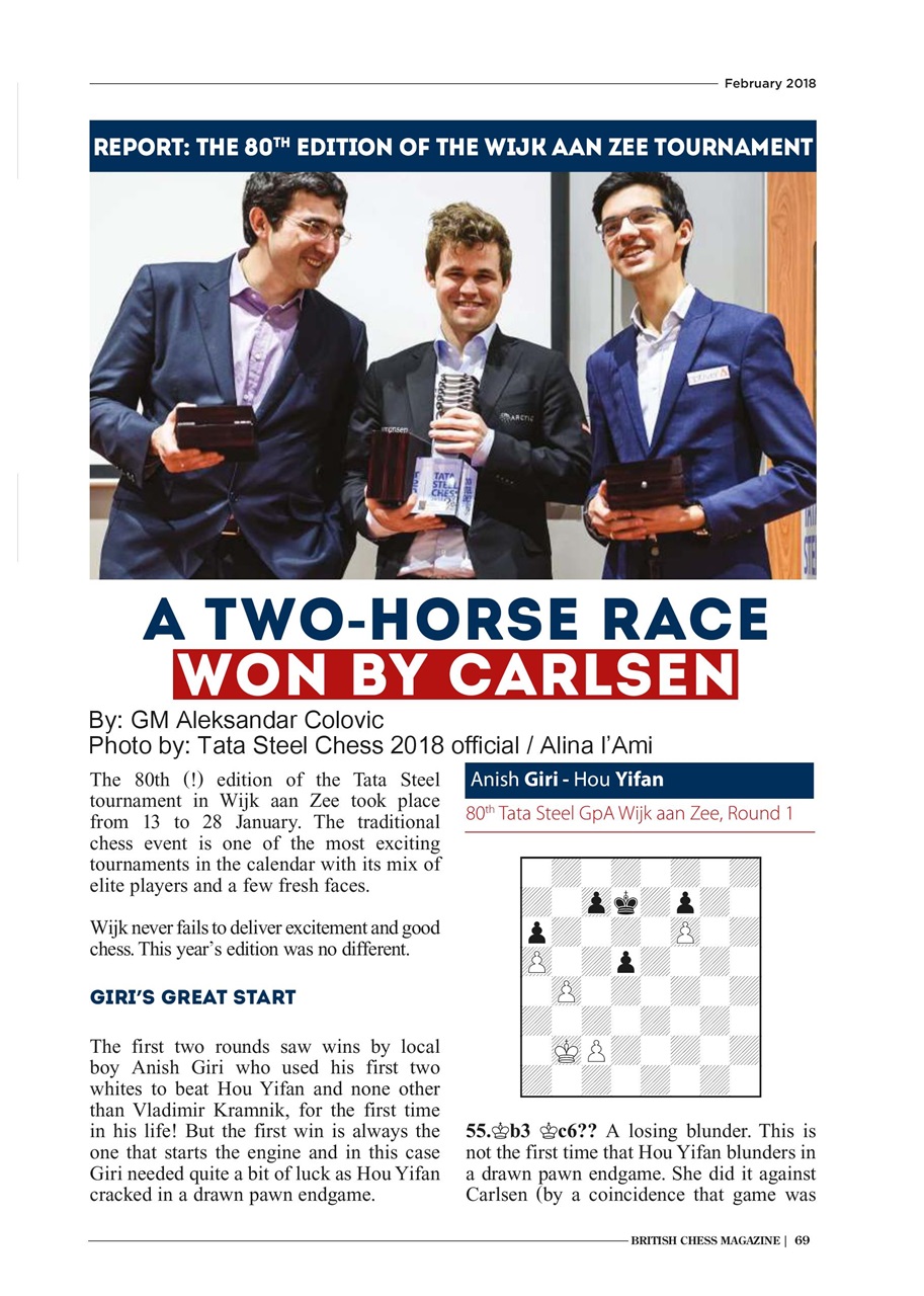 British Chess Magazine Preview Pages