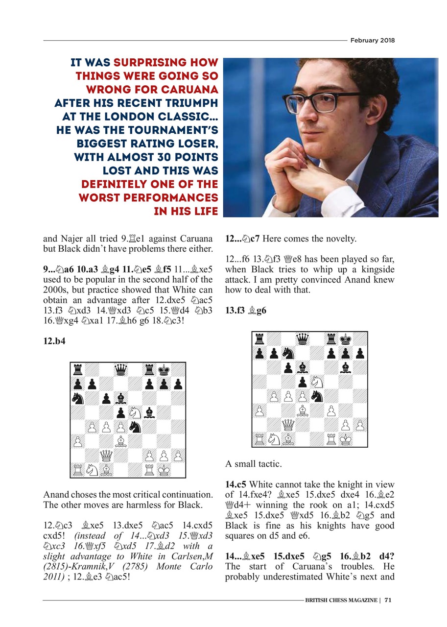 British Chess Magazine Preview Pages