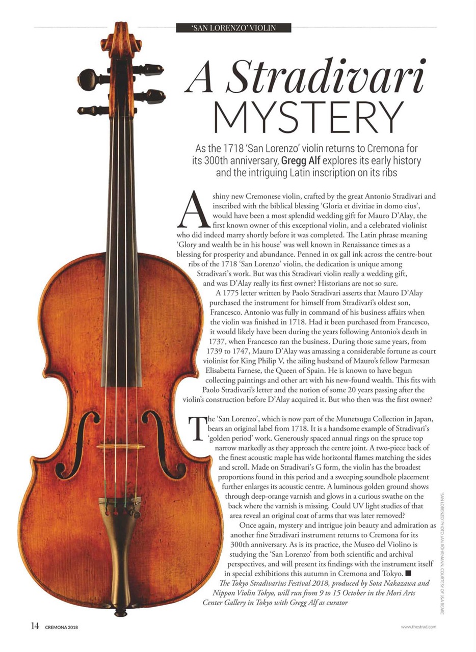 The Strad Preview Pages