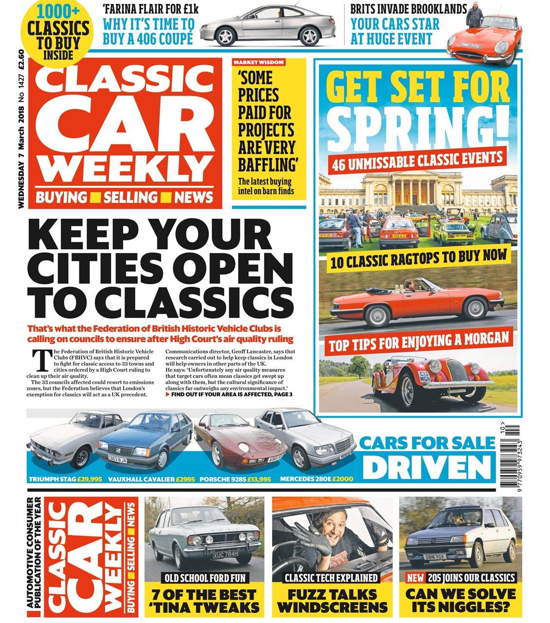 Classic Car Weekly Preview Pages