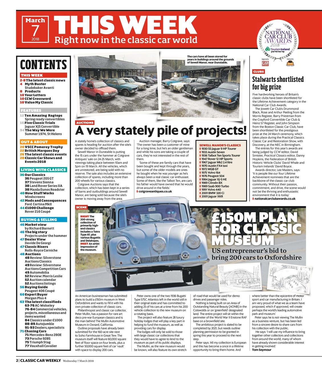 Classic Car Weekly Preview Pages