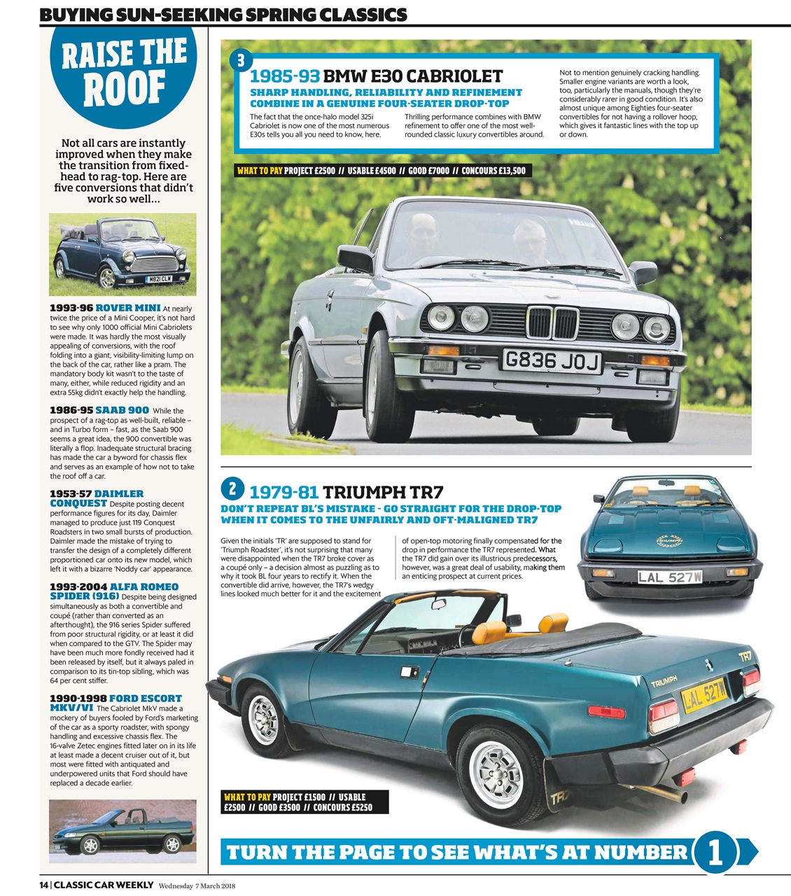 Classic Car Weekly Preview Pages