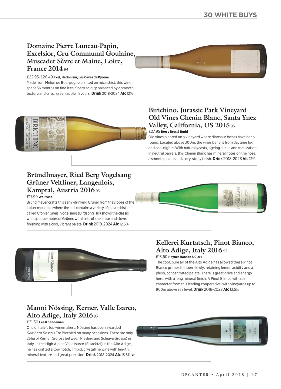 Decanter Preview Pages