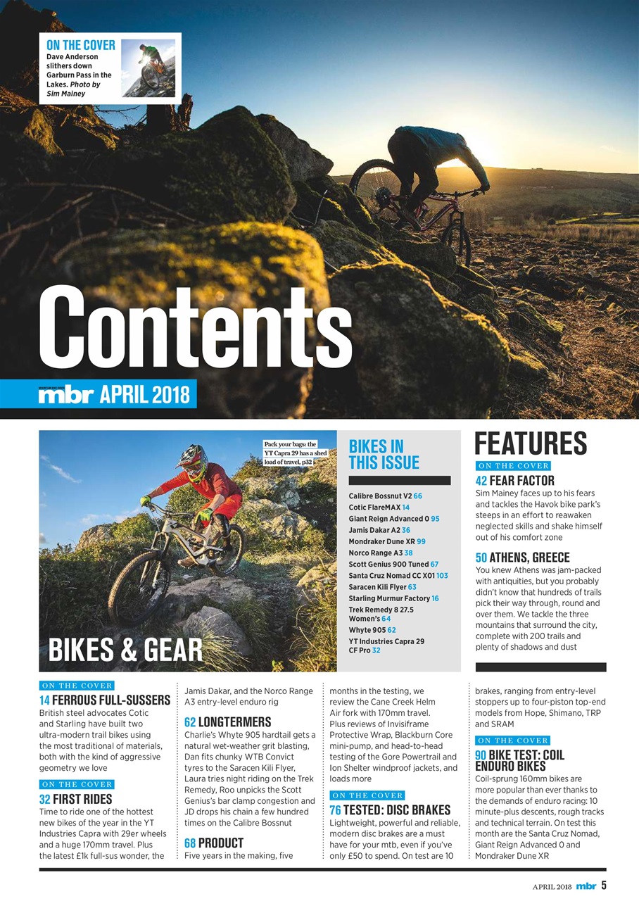 Mountain Bike Rider Preview Pages