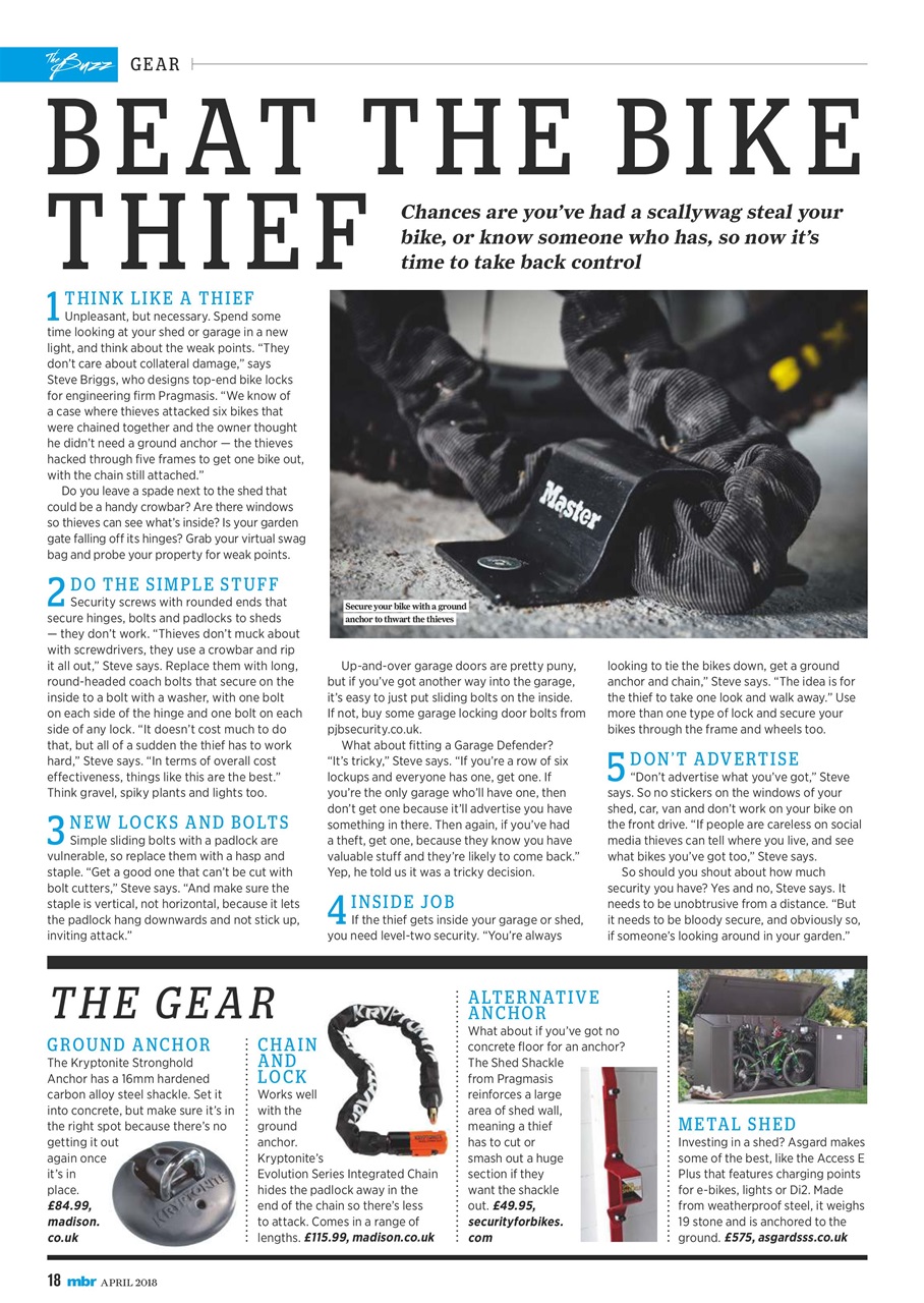 Mountain Bike Rider Preview Pages