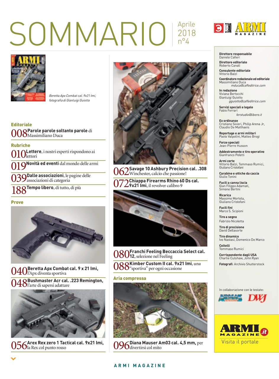 ARMI MAGAZINE Preview Pages