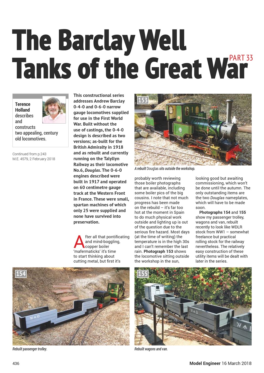 Model Engineer Preview Pages