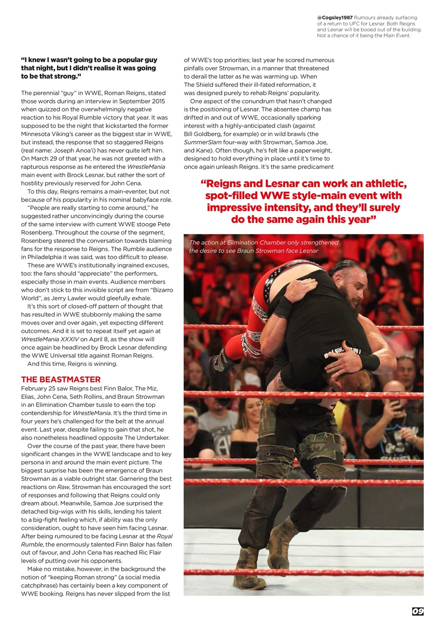Wrestletalk Magazine Preview Pages