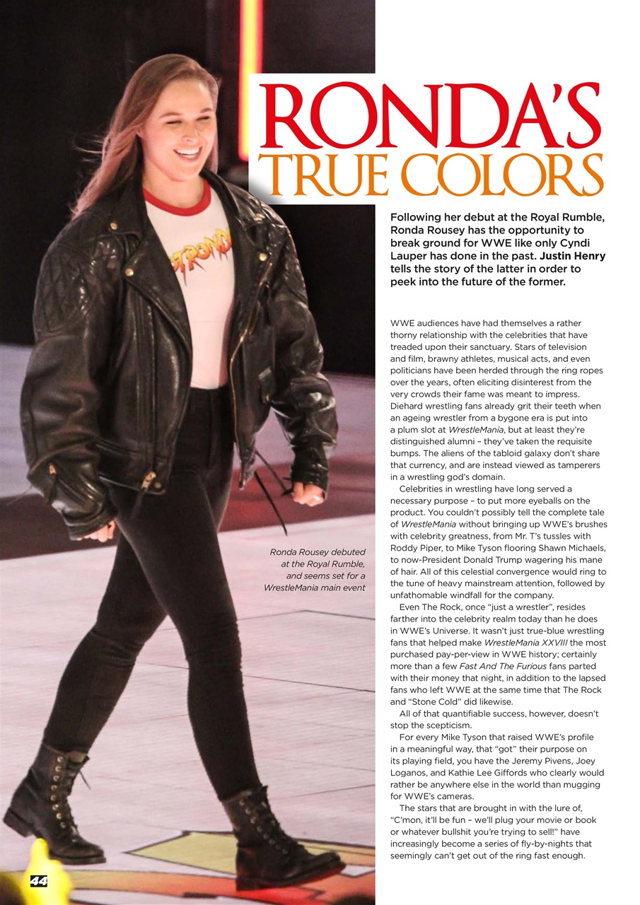 Wrestletalk Magazine Preview Pages