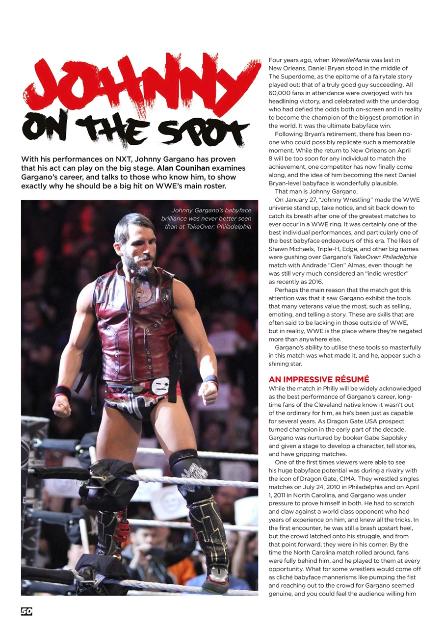 Wrestletalk Magazine Preview Pages