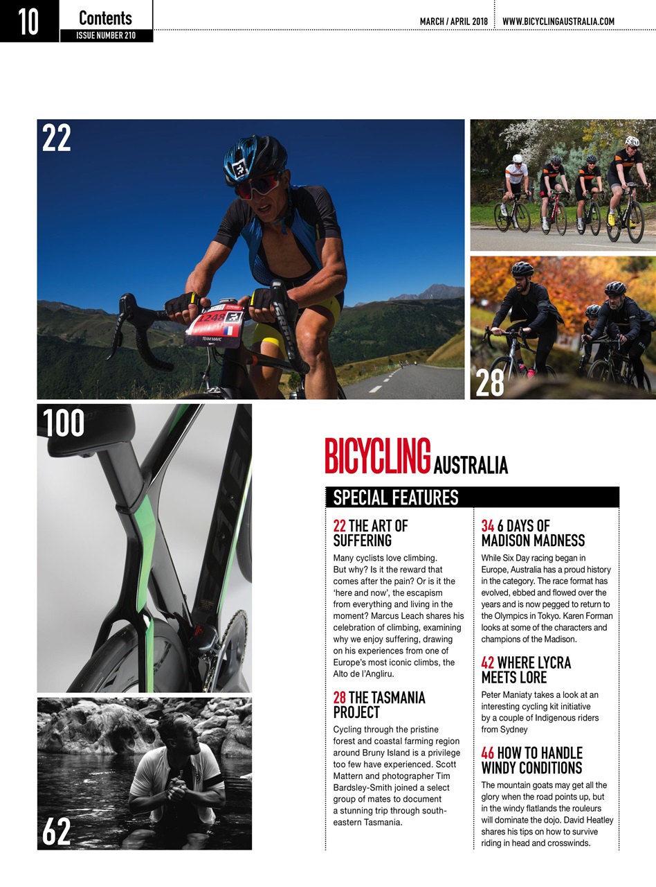 Bicycling Australia Preview Pages
