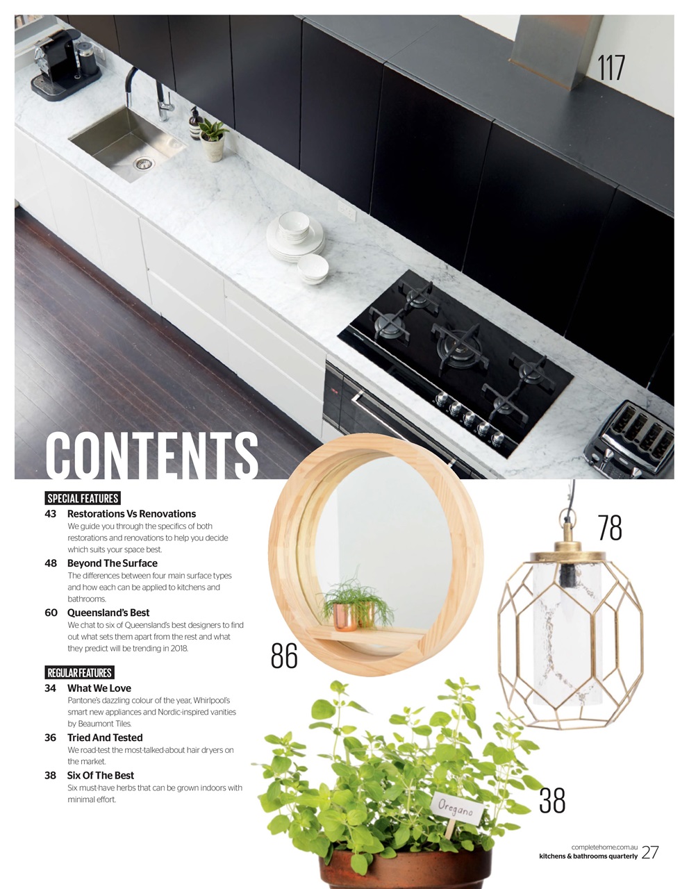 Kitchens & Bathrooms Quarterly Preview Pages