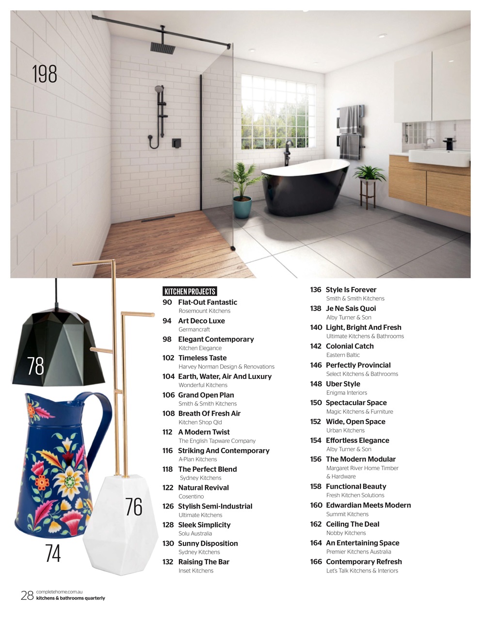 Kitchens & Bathrooms Quarterly Preview Pages