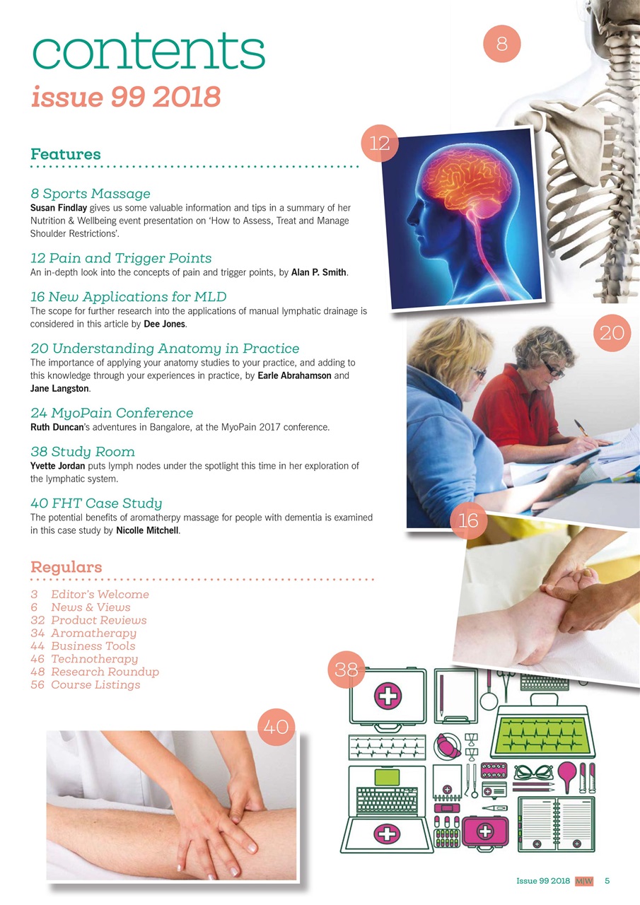 Massage World Preview Pages