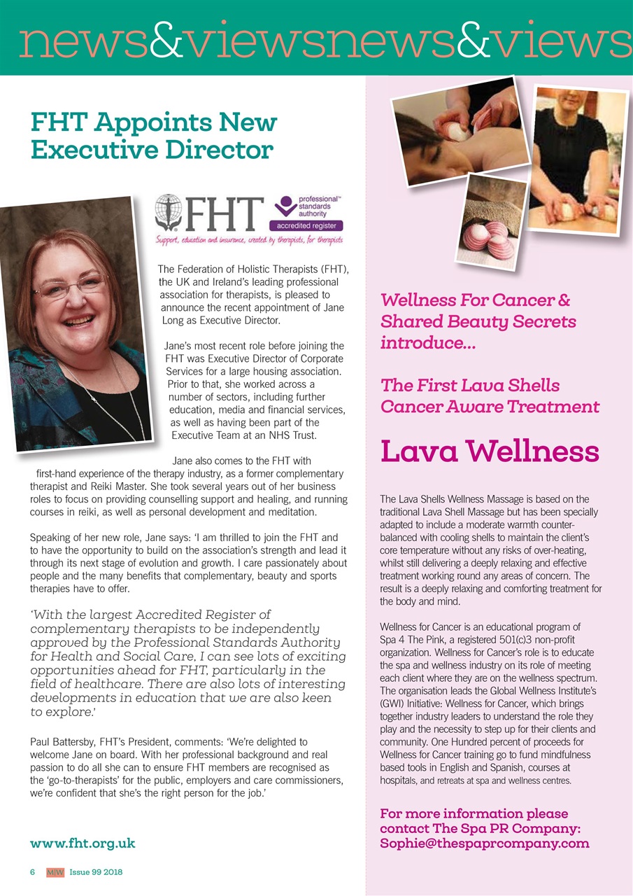 Massage World Preview Pages