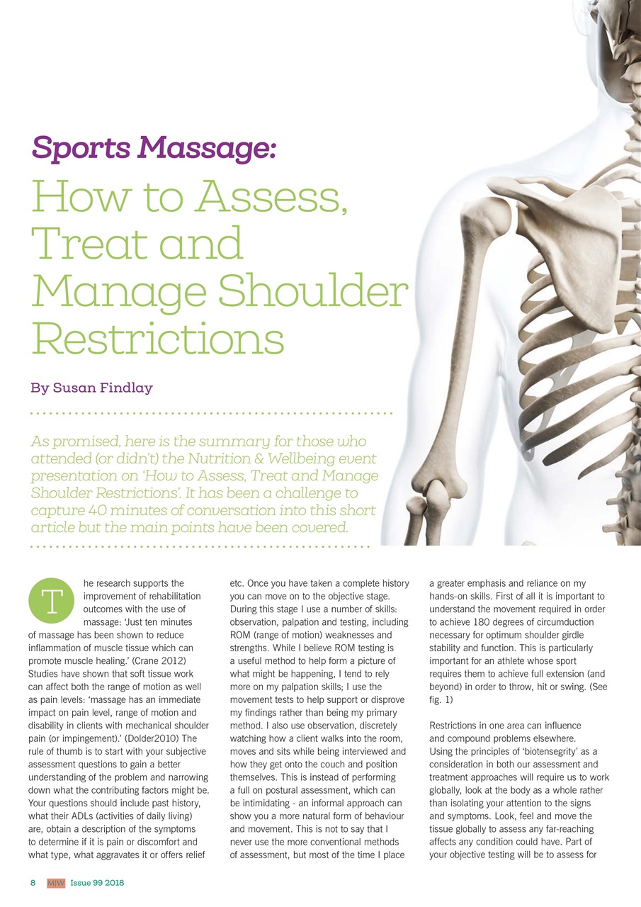 Massage World Preview Pages