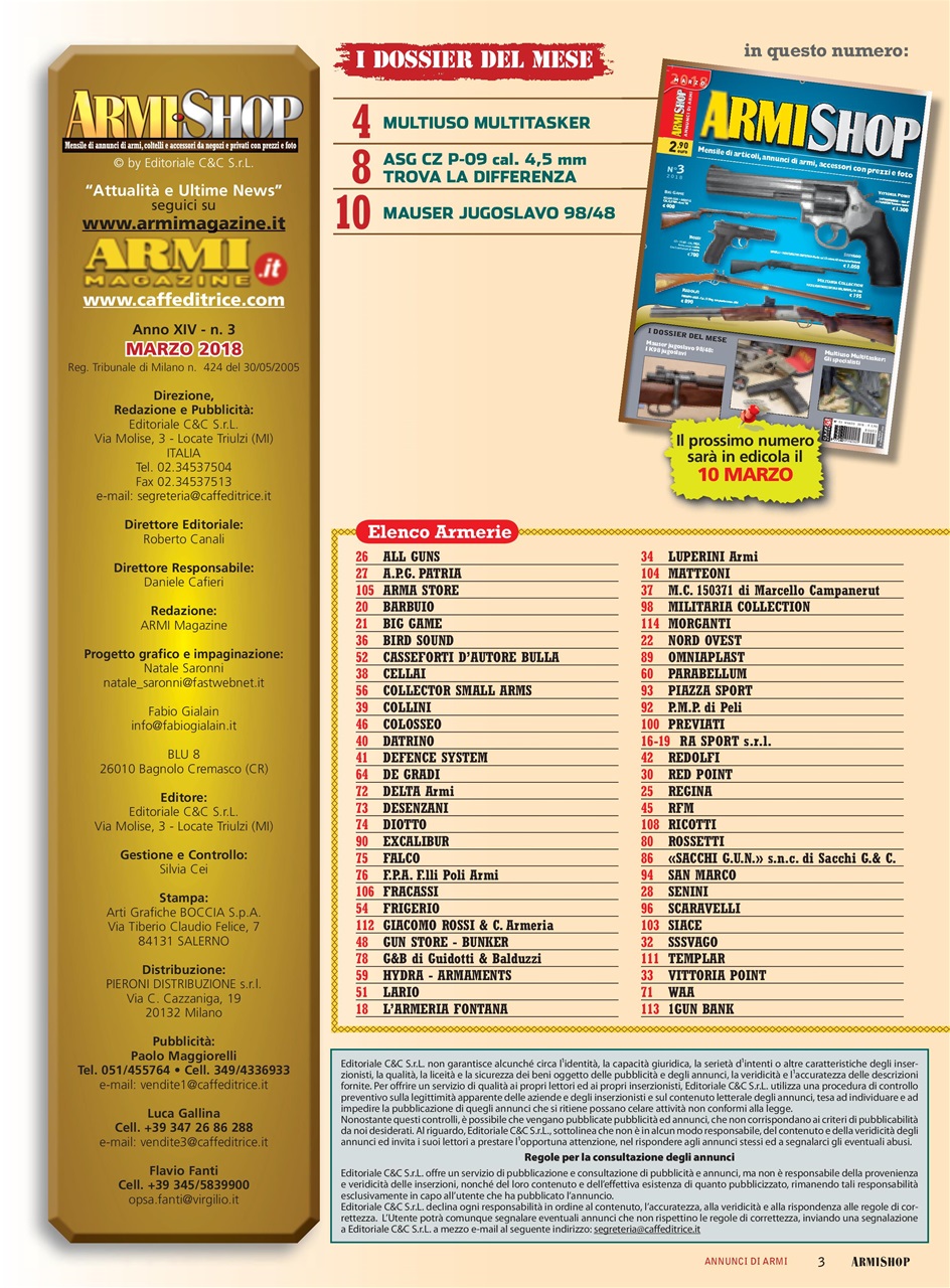 ARMI SHOP Preview Pages