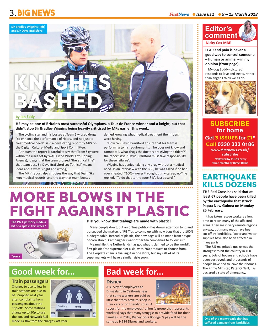 First News Preview Pages