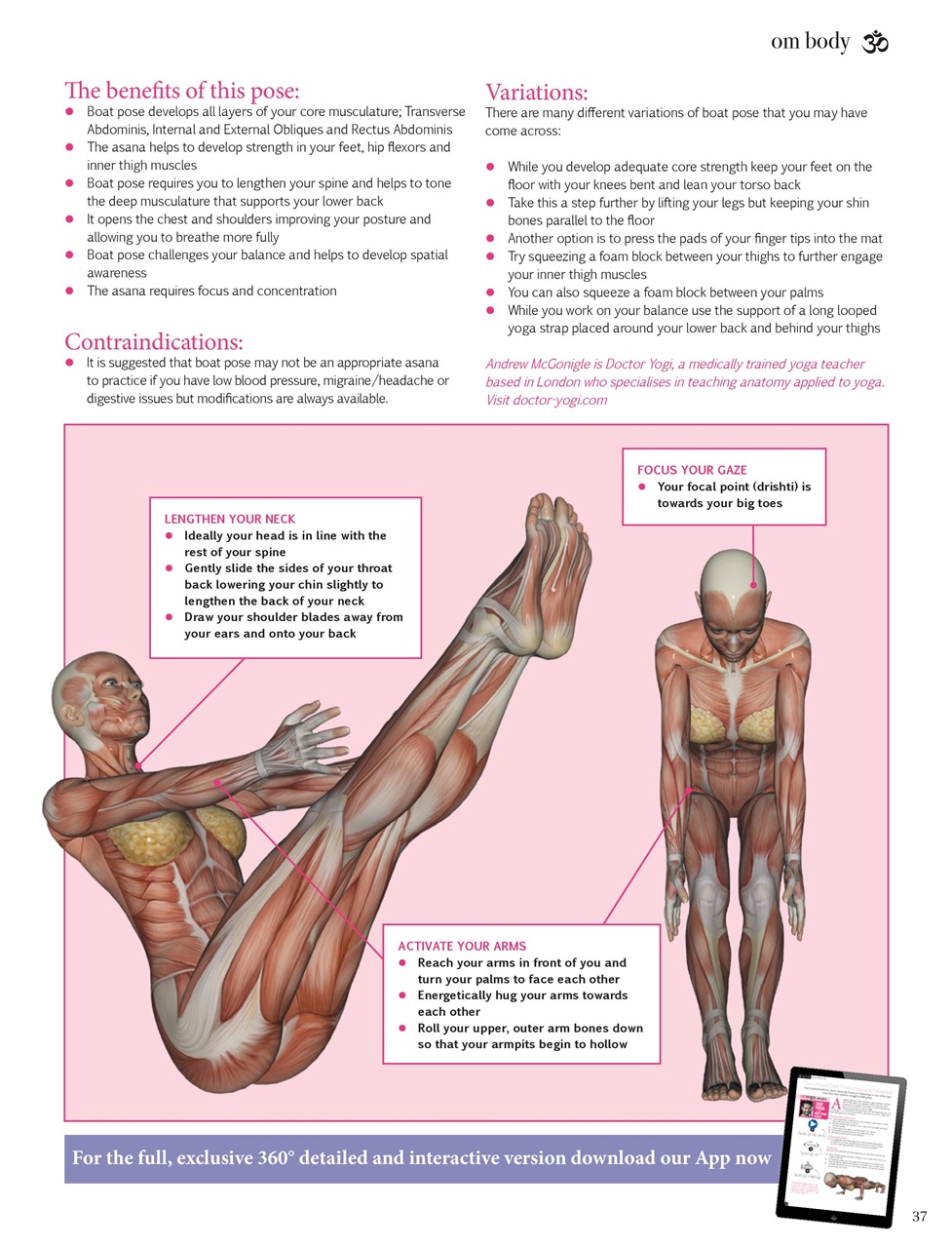 OM Yoga Magazine Preview Pages