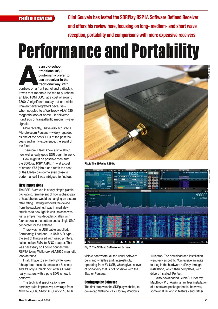 Radio User Preview Pages