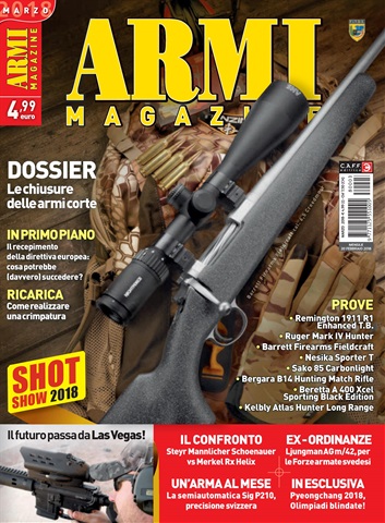 ARMI MAGAZINE issue Marzo 2018