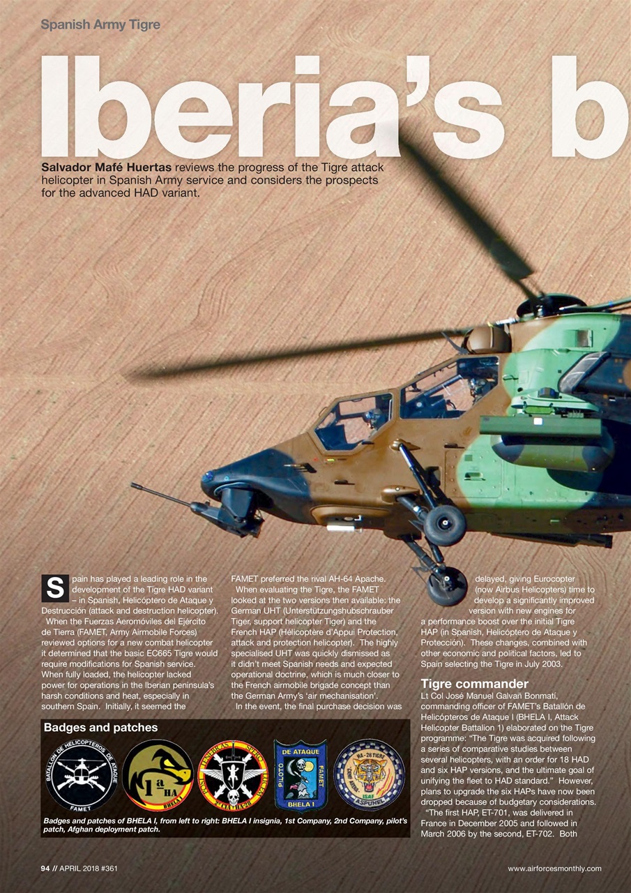 AirForces Monthly Preview Pages