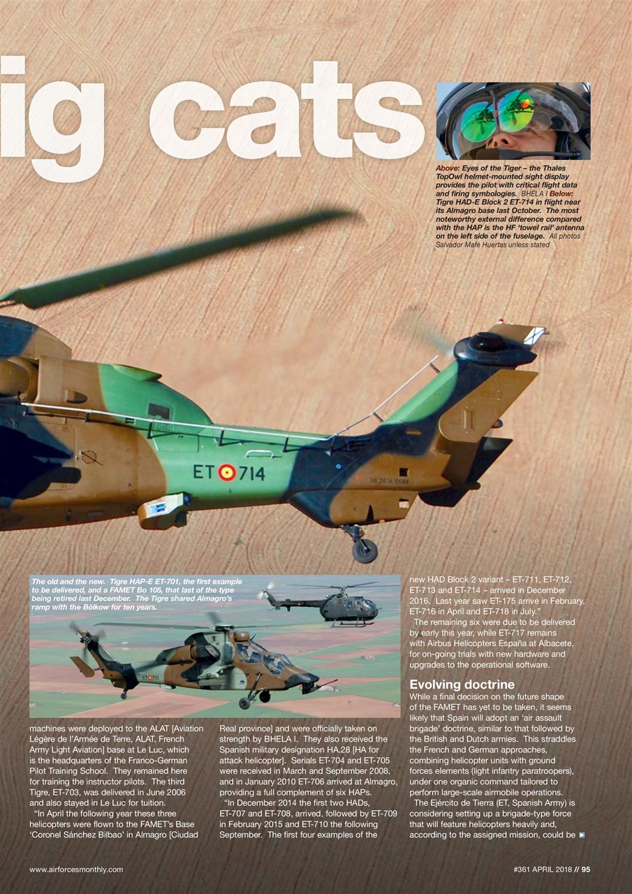 AirForces Monthly Preview Pages