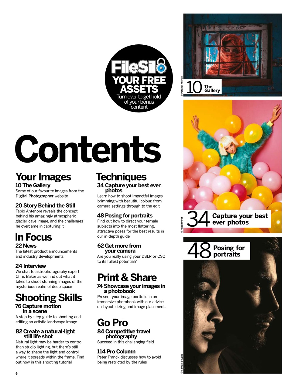 Digital Photographer Preview Pages