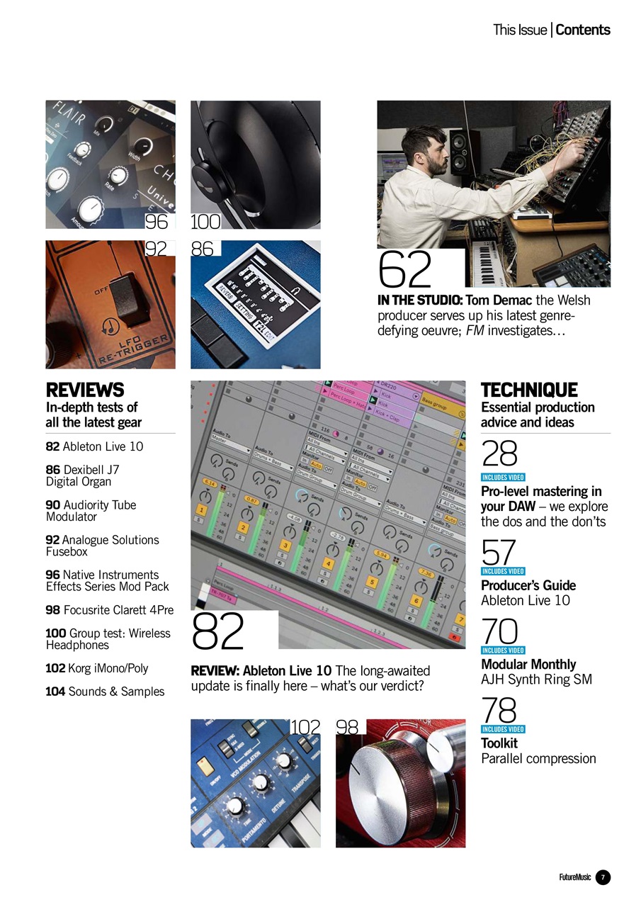 Future Music Preview Pages