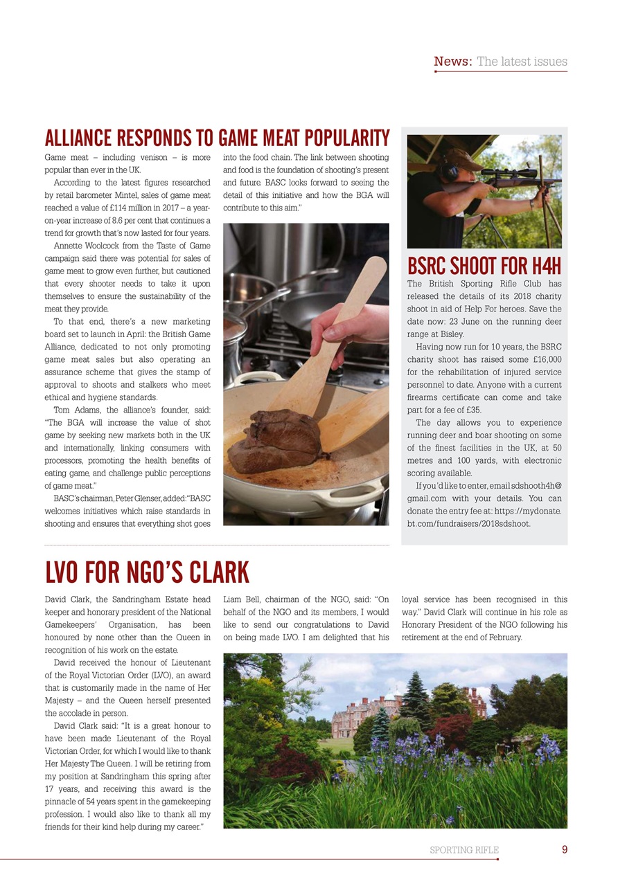 Sporting Rifle Preview Pages