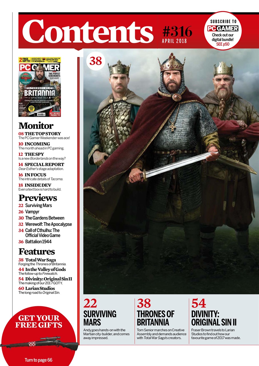 PC Gamer (UK Edition) Preview Pages