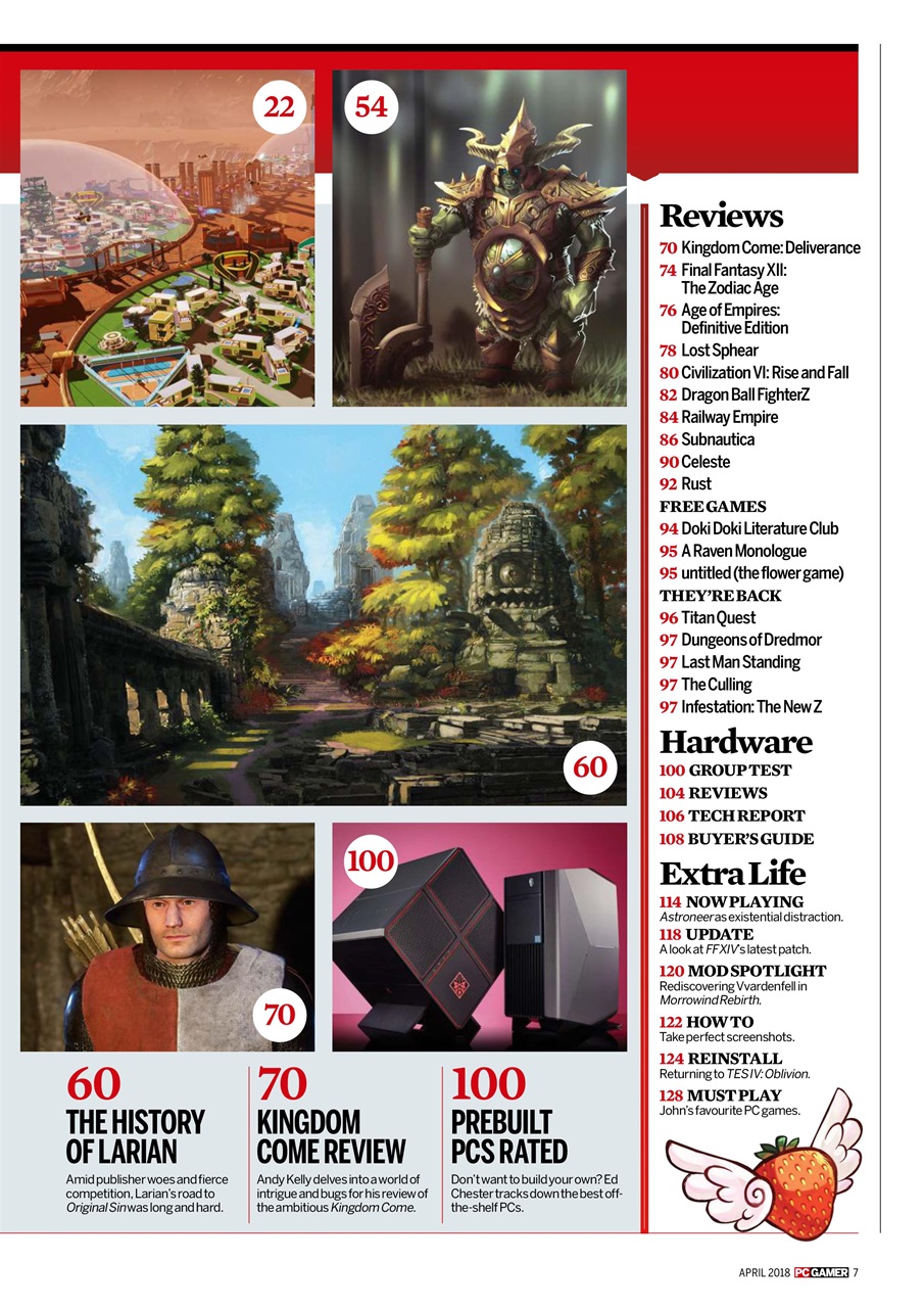 PC Gamer (UK Edition) Preview Pages