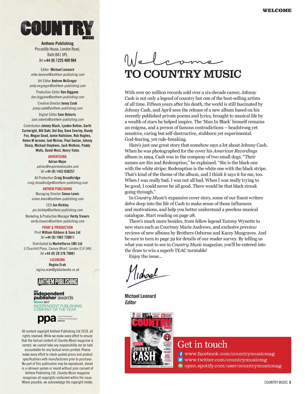 Country Music Preview Pages