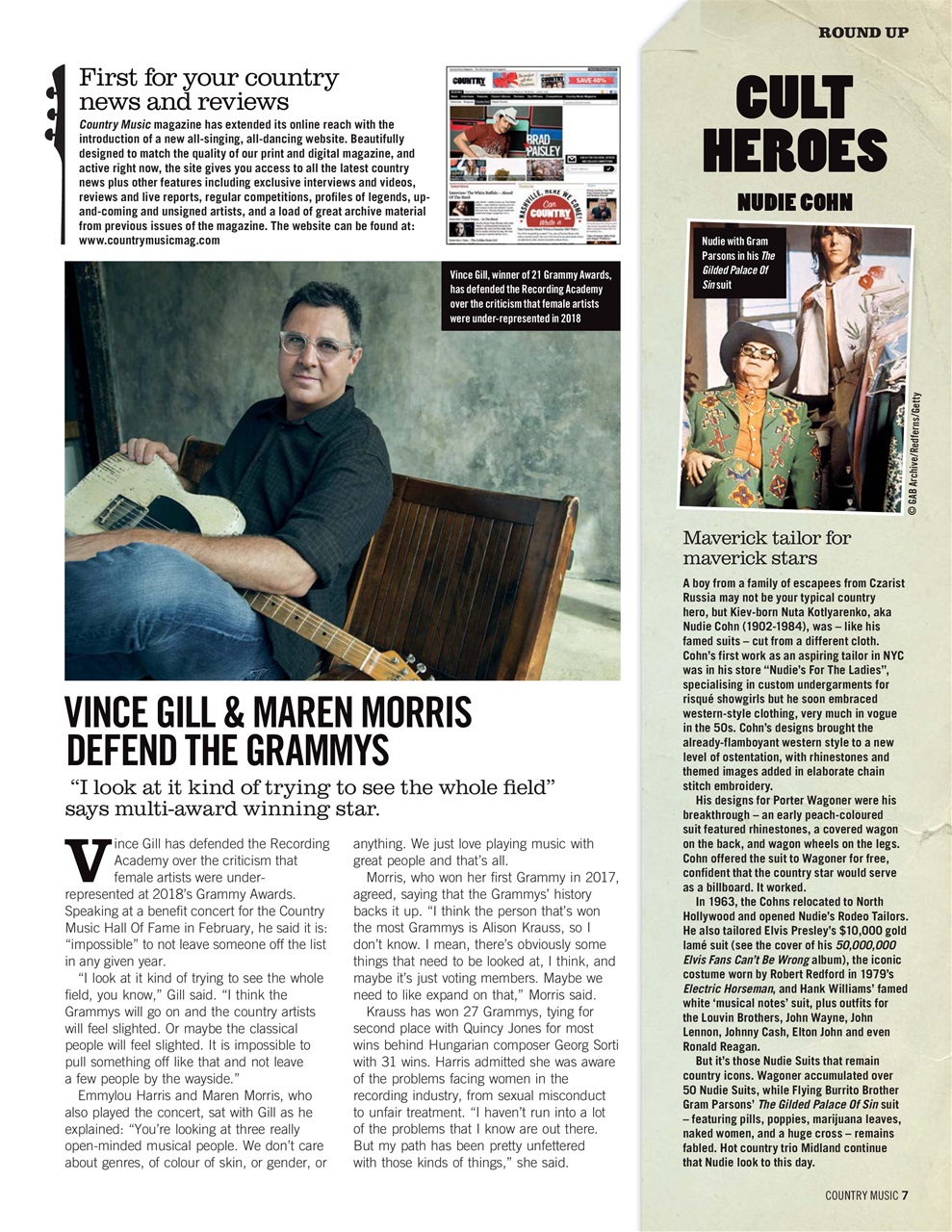 Country Music Preview Pages