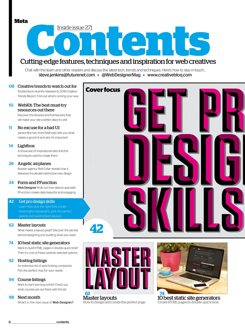 Web Designer Preview Pages