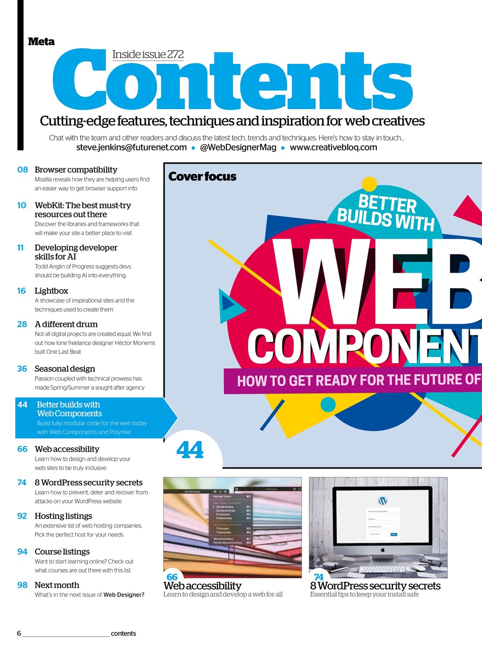 Web Designer Preview Pages