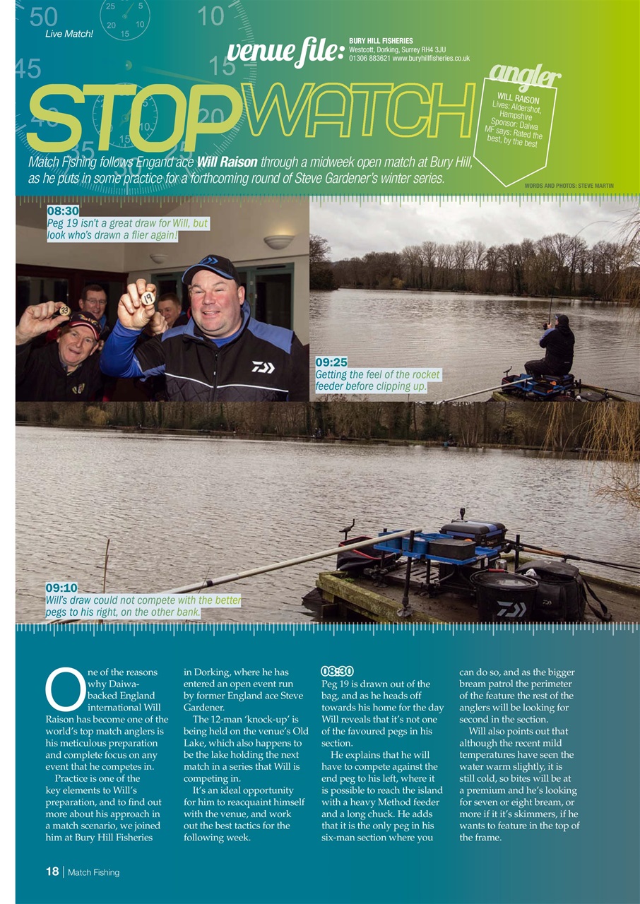 Match Fishing Preview Pages