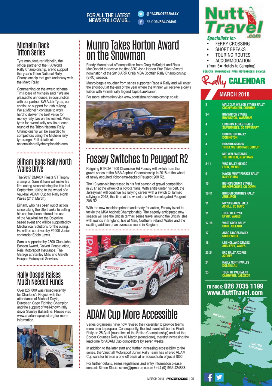 Pacenotes Rally magazine Preview Pages