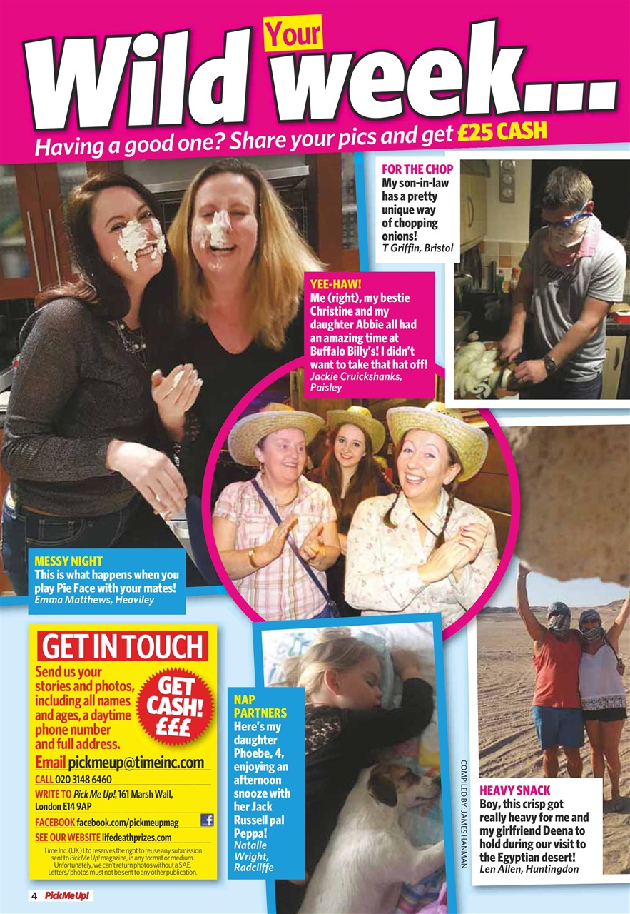 Pick Me Up Preview Pages