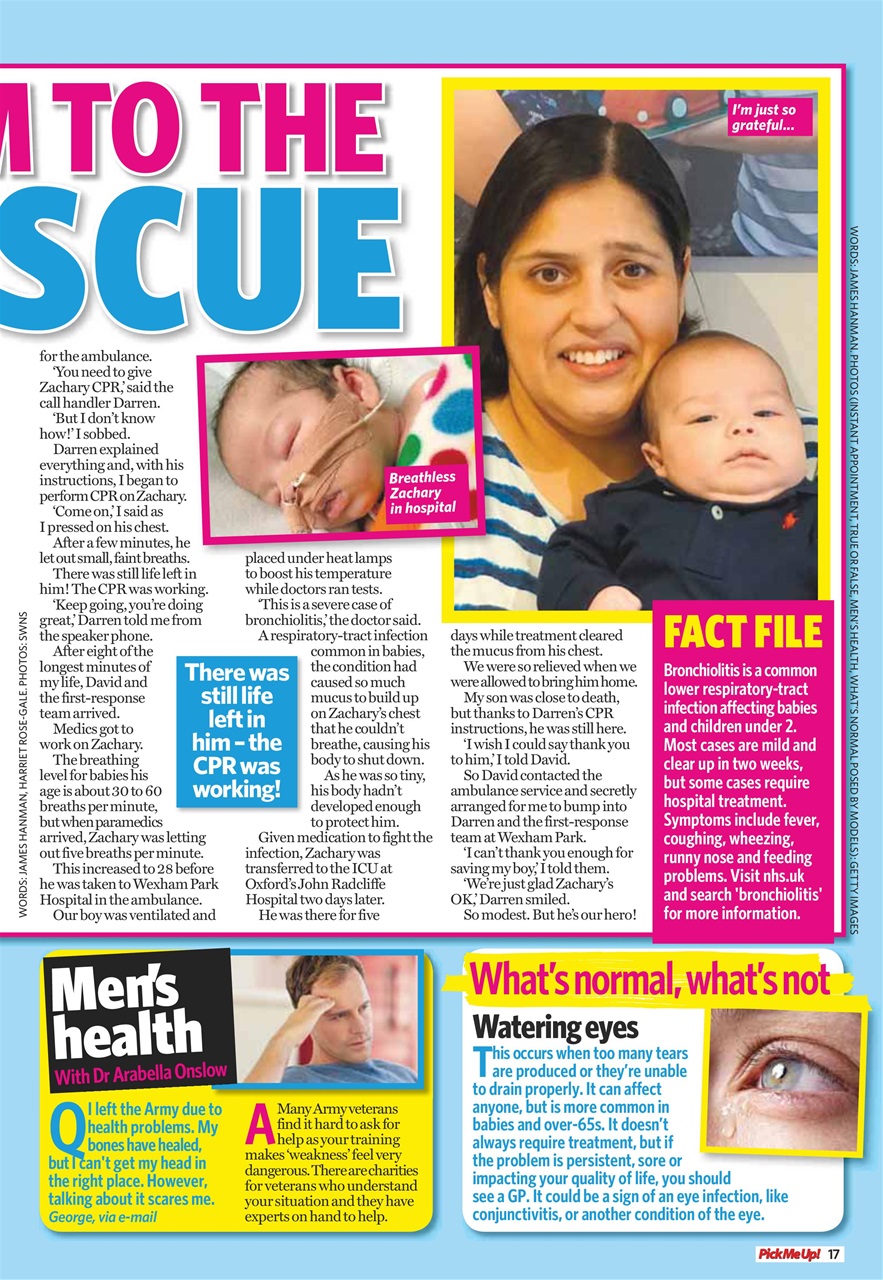 Pick Me Up Preview Pages