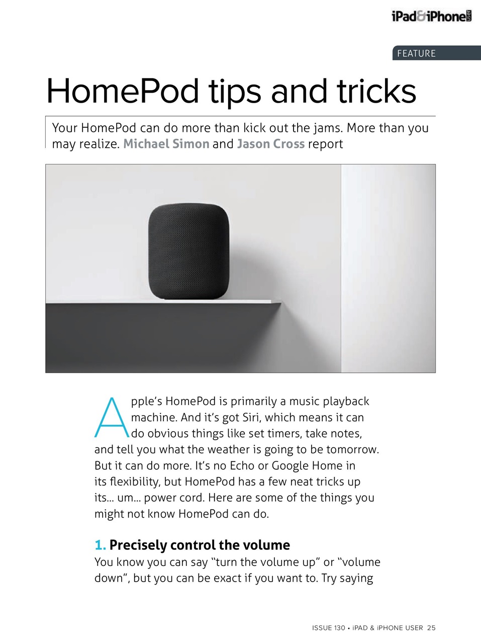 iPad and iPhone User Preview Pages