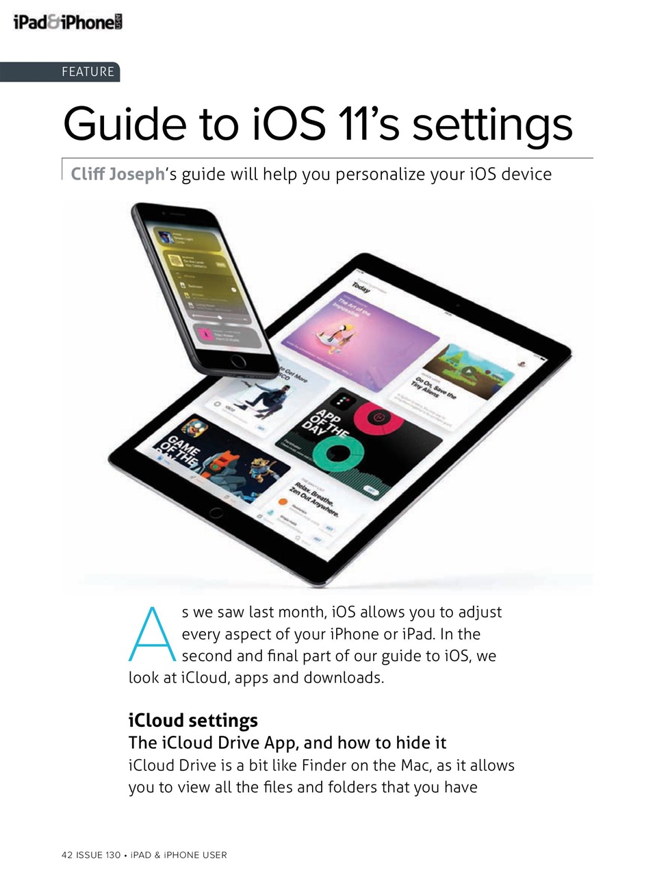 iPad and iPhone User Preview Pages