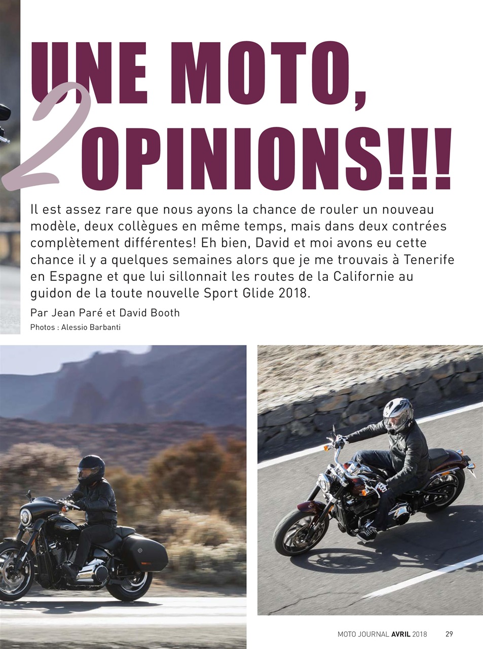 Moto Journal Preview Pages